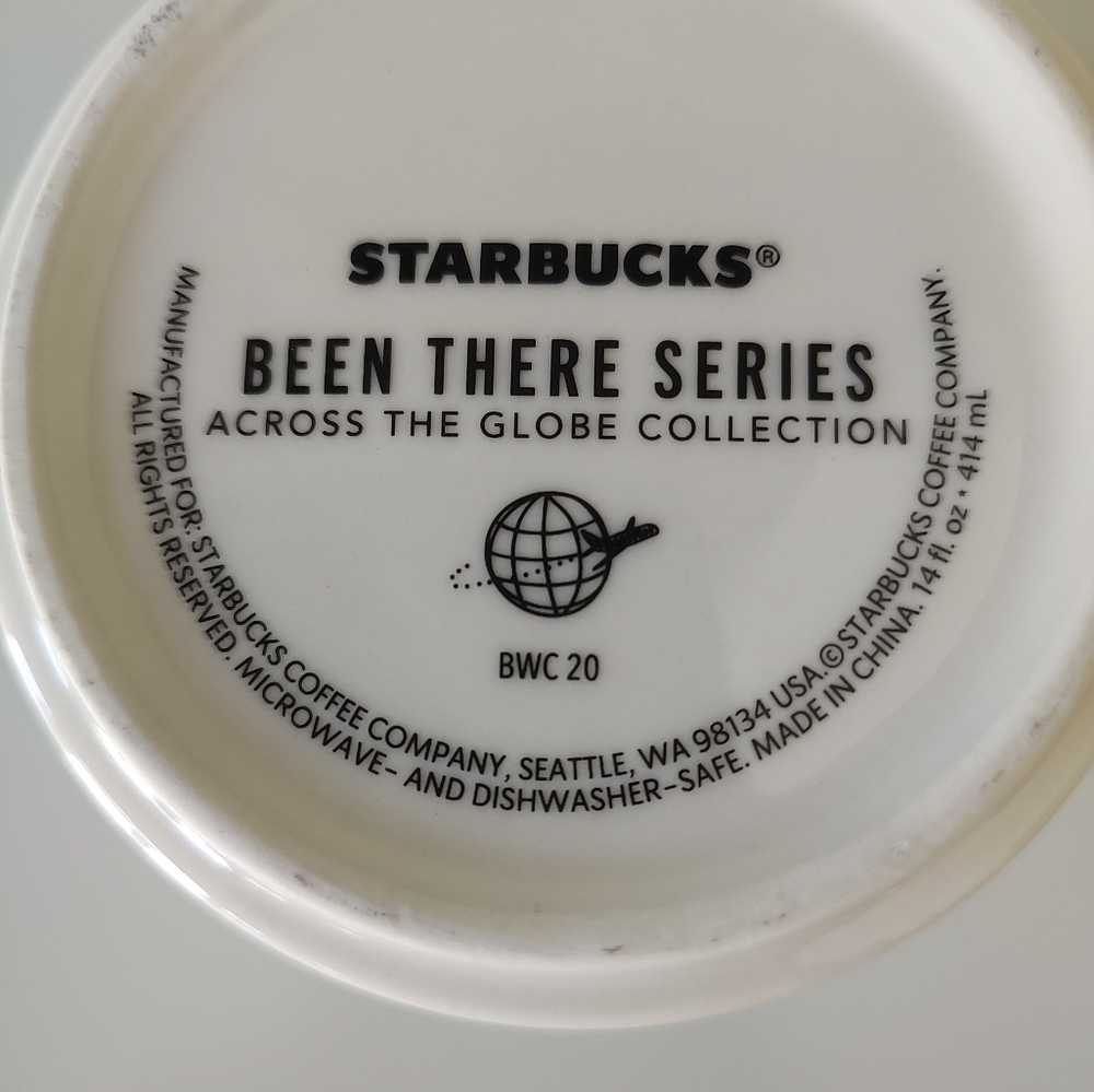 Starbucks Florida Been There Series Coffee Mug 14 Oz. Pink Green - Picture 7 of 9